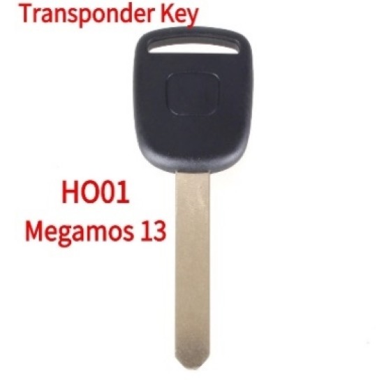 Honda HO01 Megamos 13 Transponder Key(OEM chip)(No logo)